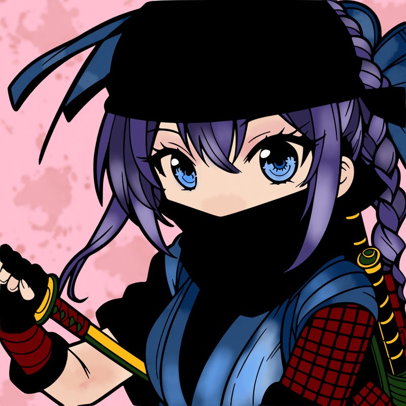 manga girl ninja
