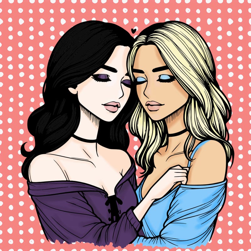 realistic girls in love