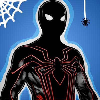 realistic spider-man