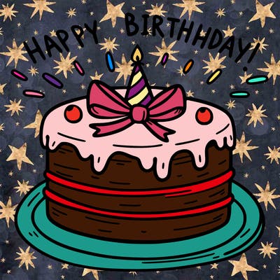 happy birthday  cake