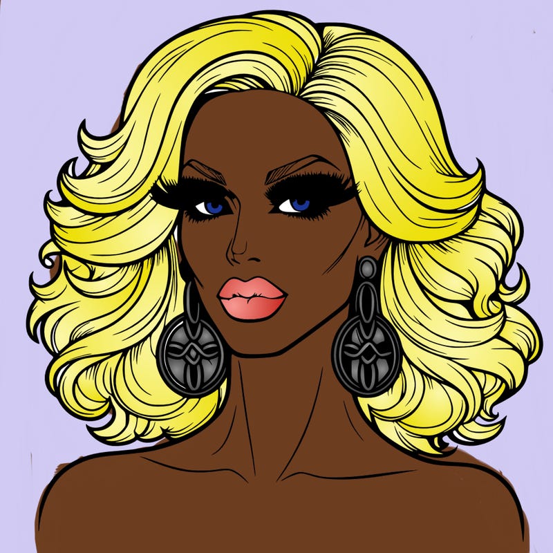 realistic drag queen