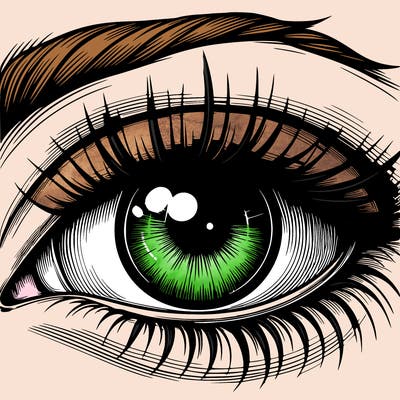 realistic eye