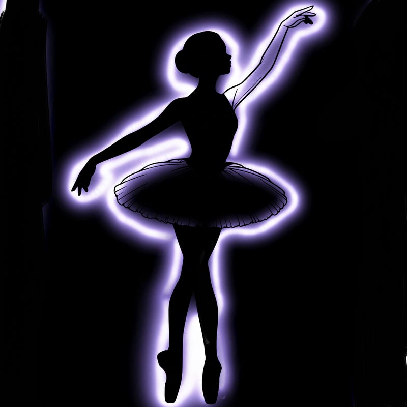 realistic ballerina