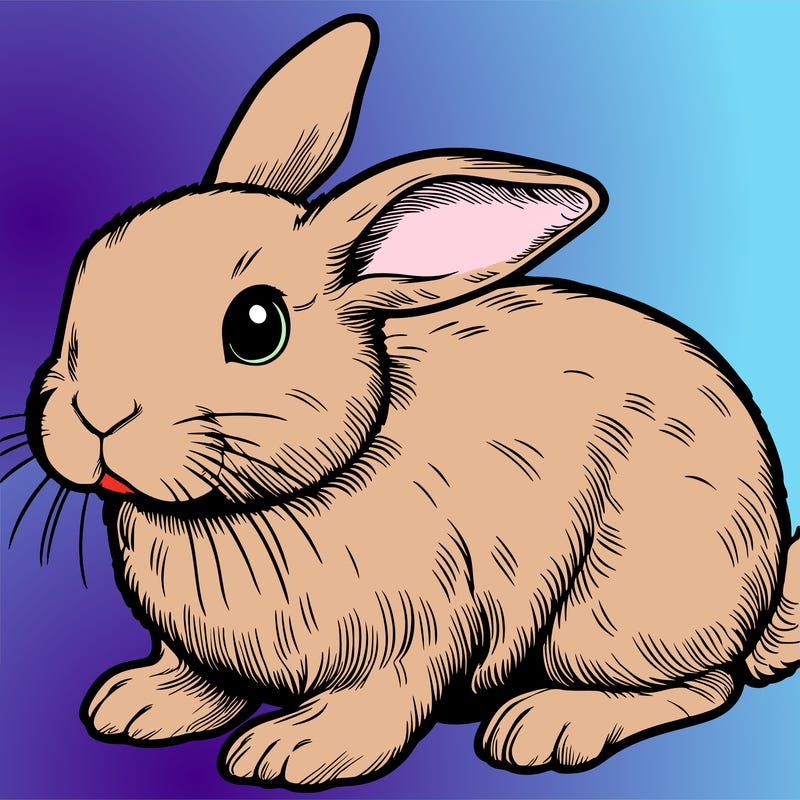 realistic bunny