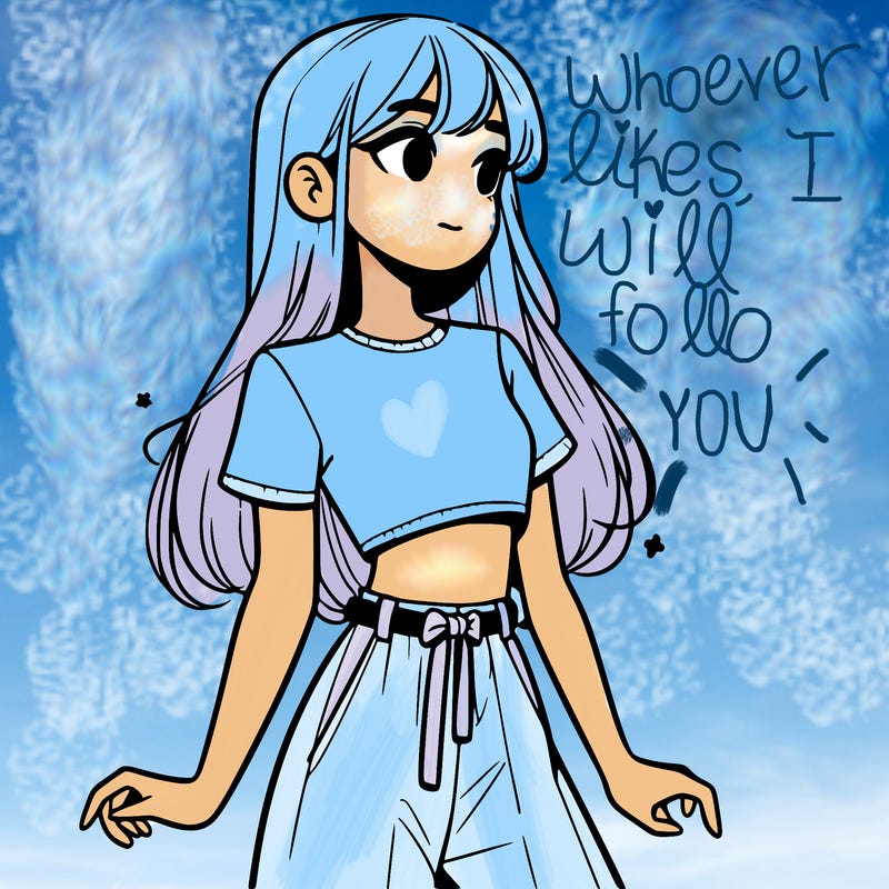 girl in a cute crop top