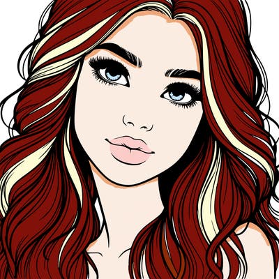 beautiful realistic girl