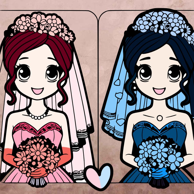 bride and groom
