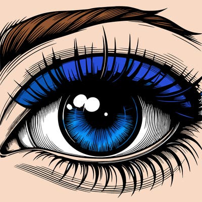 realistic eye