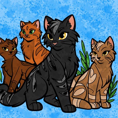 warrior cats from book series