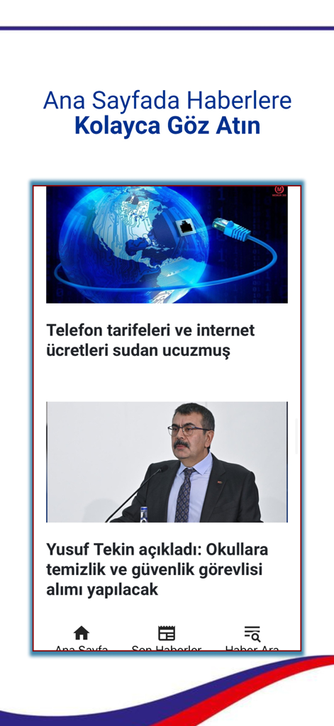 Memur 365, Kamu Personel Alımı - Turkish mobile app displaying news feed with government job recruitment updates