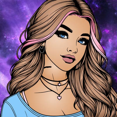 detailed realistic girl