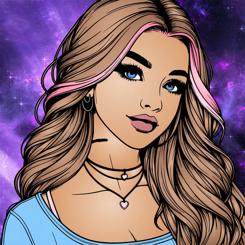 detailed realistic girl