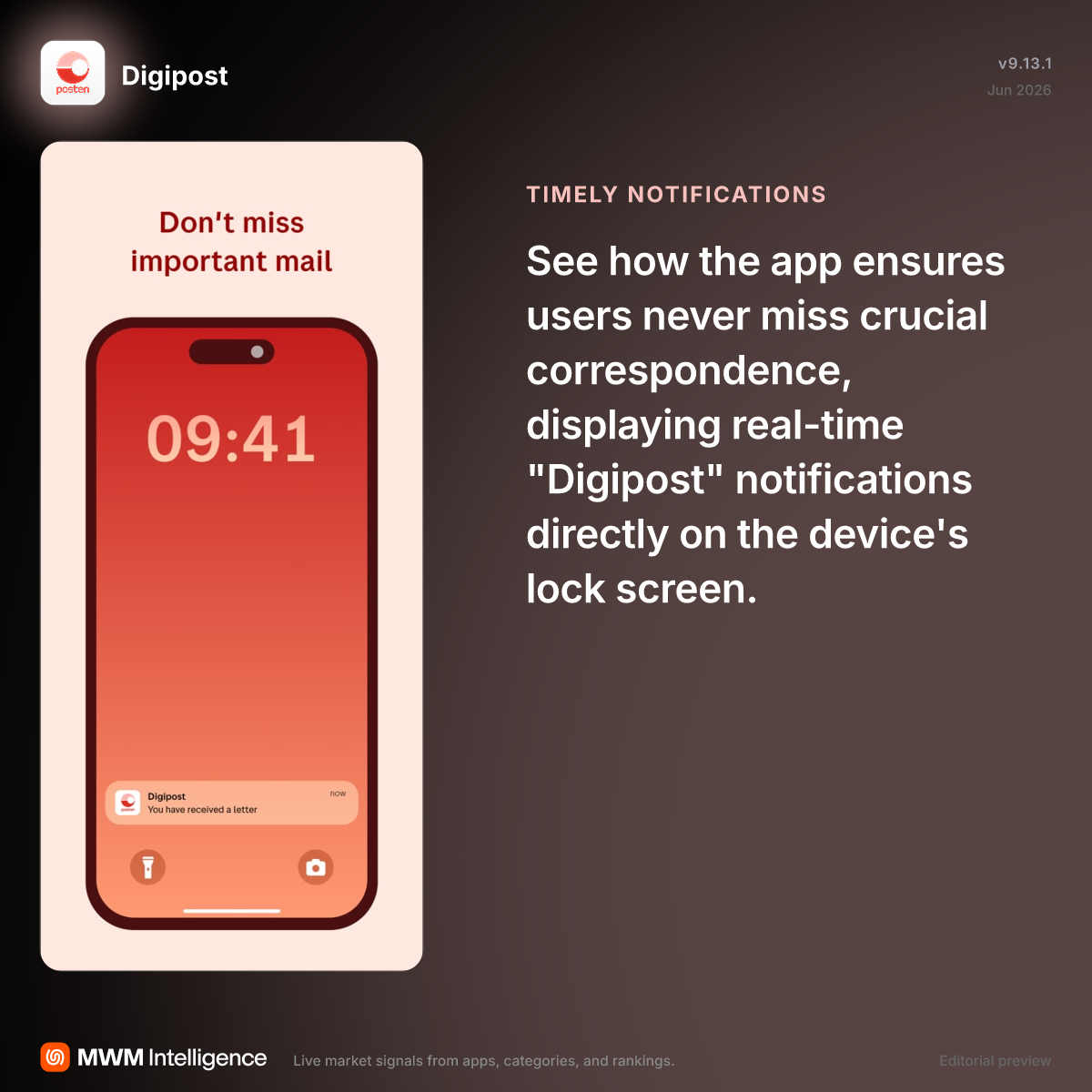 Digipost - Utilities App | MWM