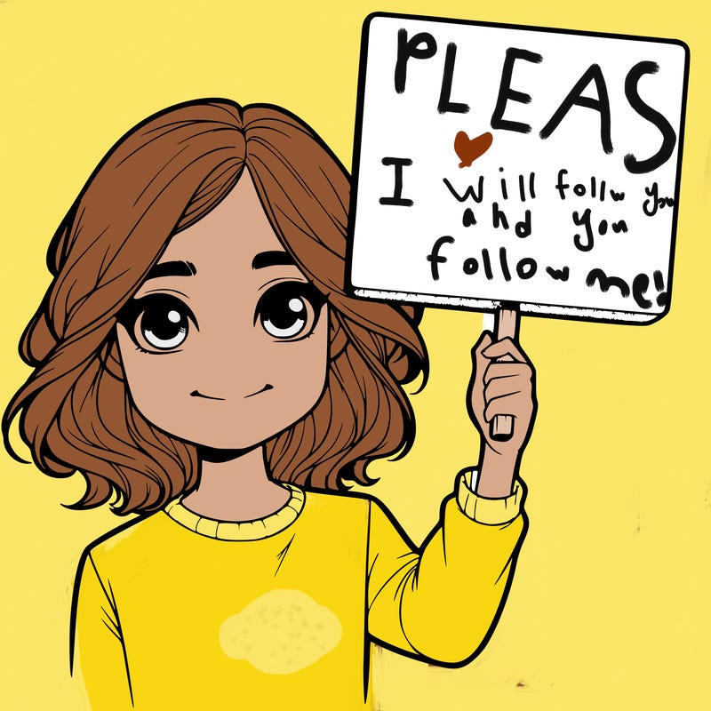 realistic girl holding up a sign