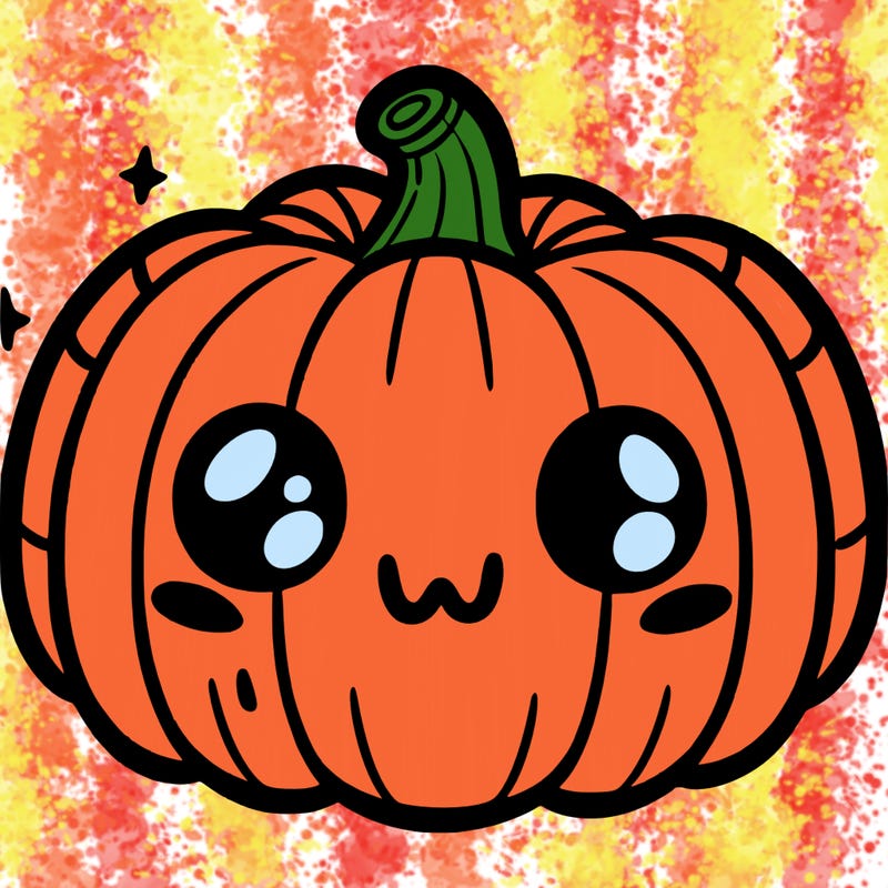 halloween simple pumpkin cute