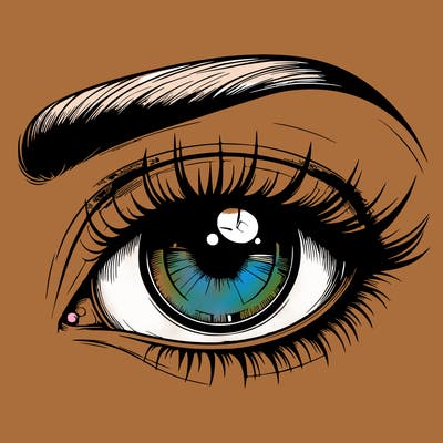 realistic eye