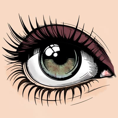 realistic eye