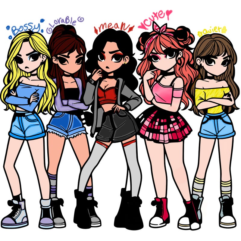 realistic baddie girls