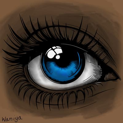 realistic eye
