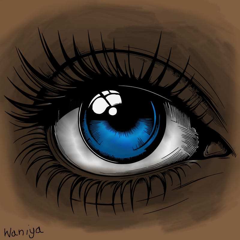 realistic eye