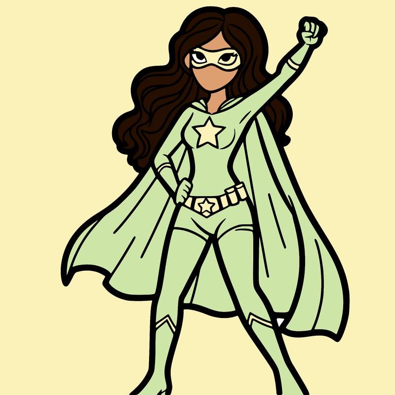 female superhero
