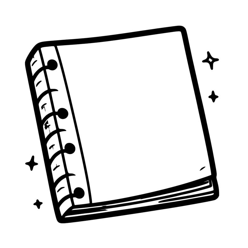 blank piece of paper