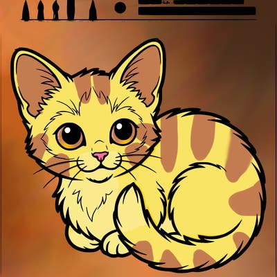 cute siamese kitten with blue eyes