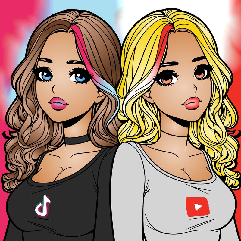 realistic twin sisters