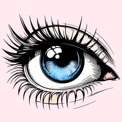realistic eye