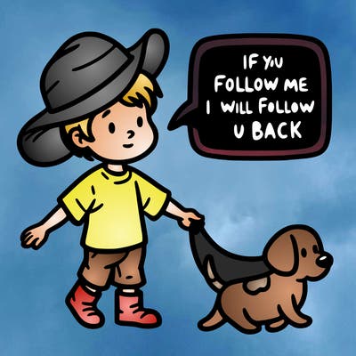 if you follow me, i will follow you back