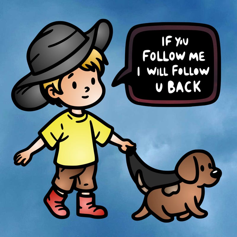 if you follow me, i will follow you back