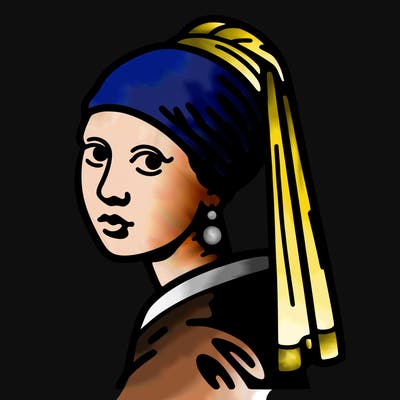 girl with the pearl earring painting