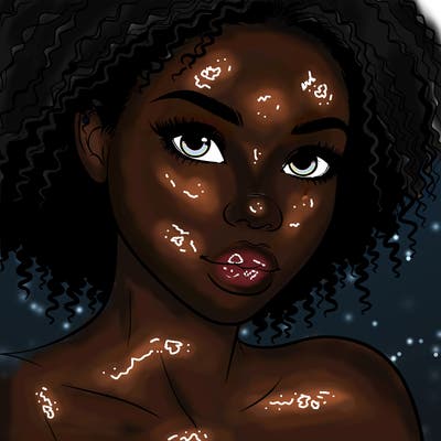 realistic black girl