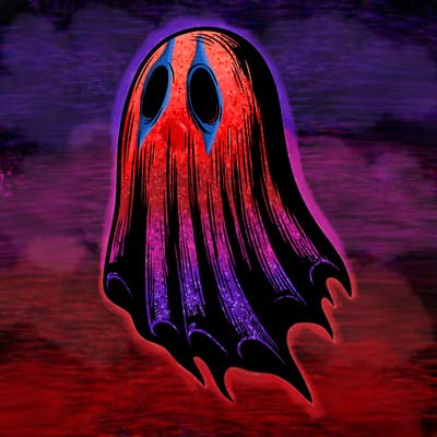 realistic creepy ghost