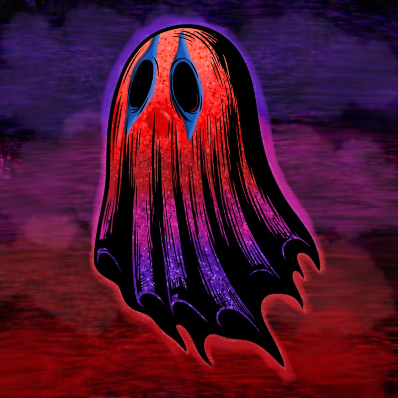 realistic creepy ghost