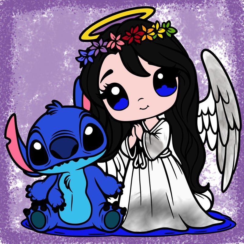 stitch and angel