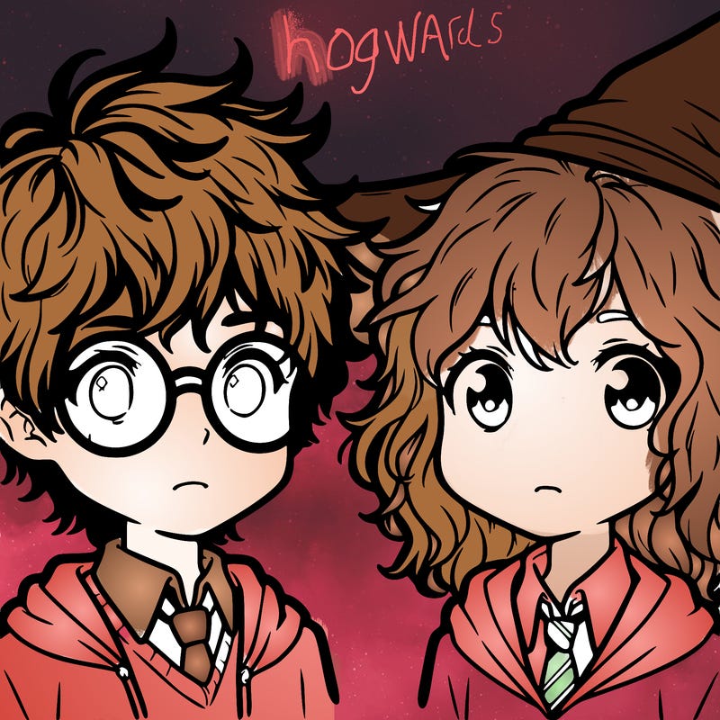 hermione and harry potter