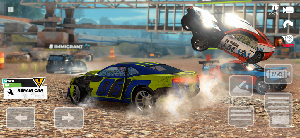 Demolition Derby - CrashOut - Realistic car crash and racing action in Demolition Derby CrashOut