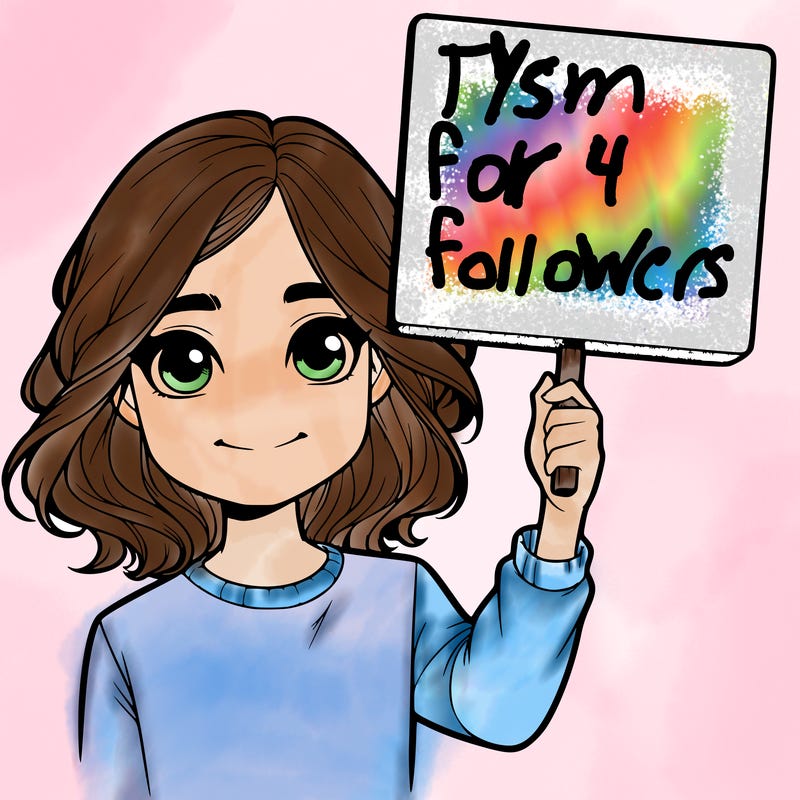 realistic girl holding up a sign