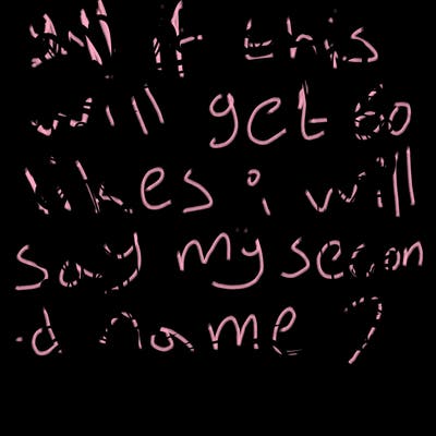 whole blank paper to draw anything