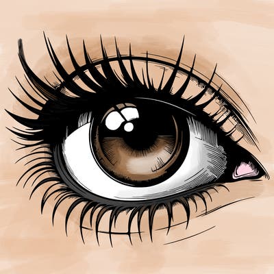 realistic eye
