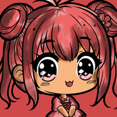 cute chibi girl