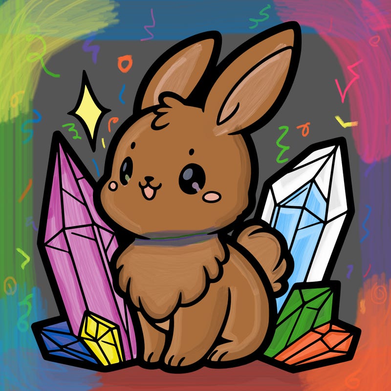 crystal bunny