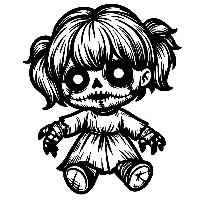 creepy doll