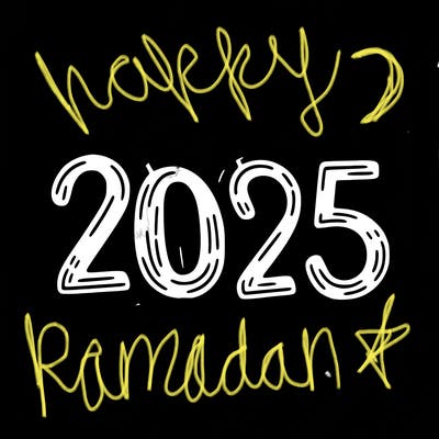 one line scrawled numbers sketch design “2025”