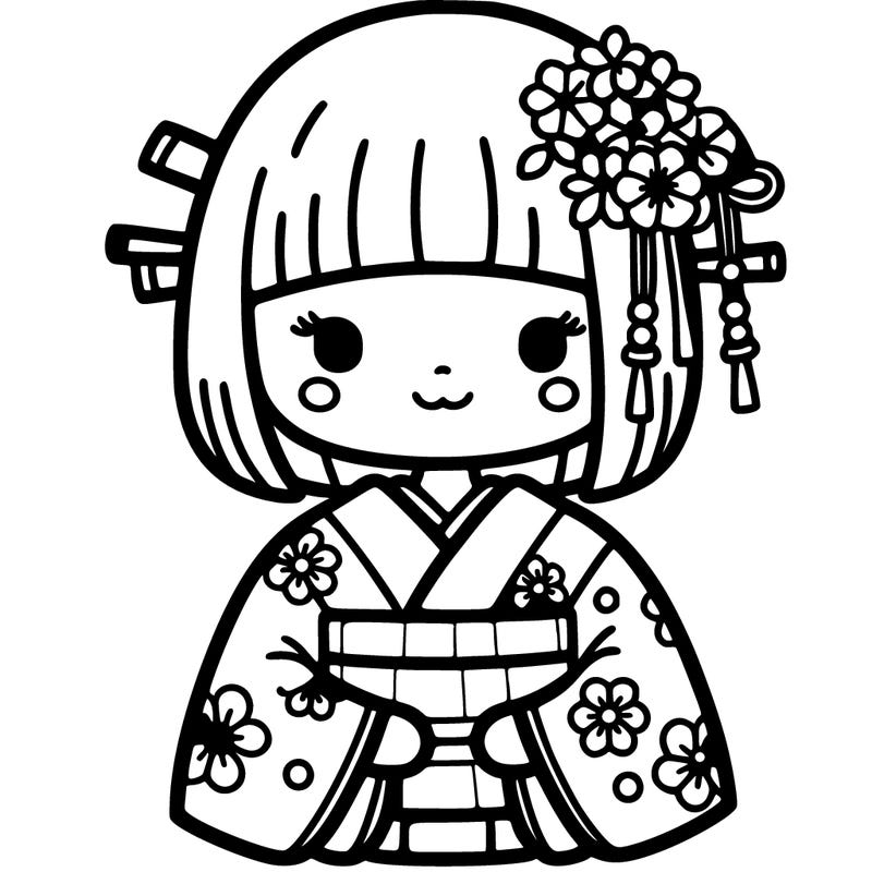 japanese kimono girl