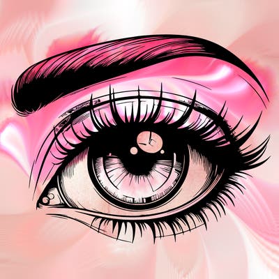 realistic eye