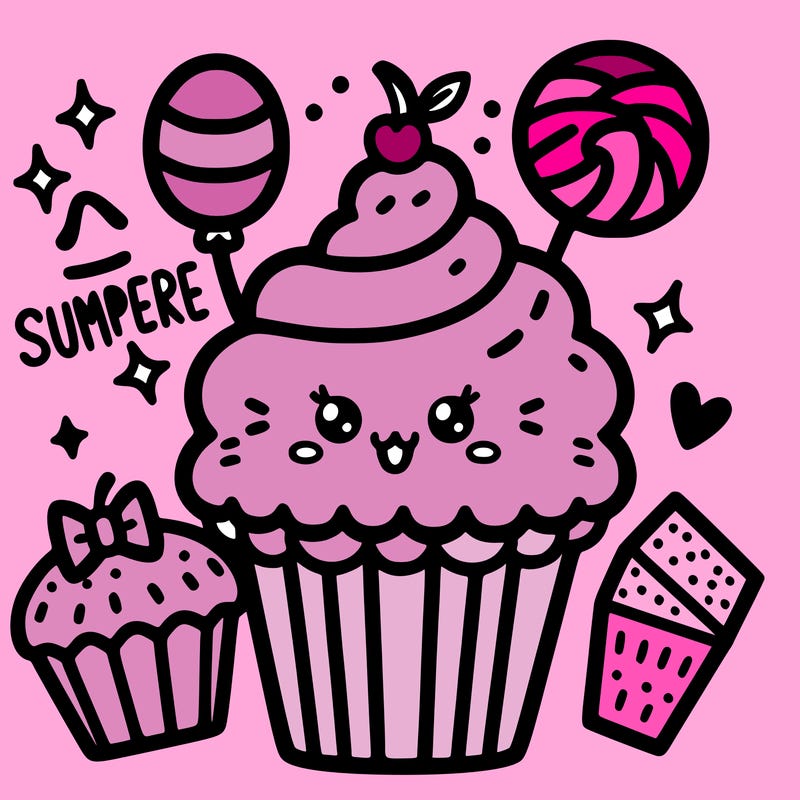 super cute cupcake