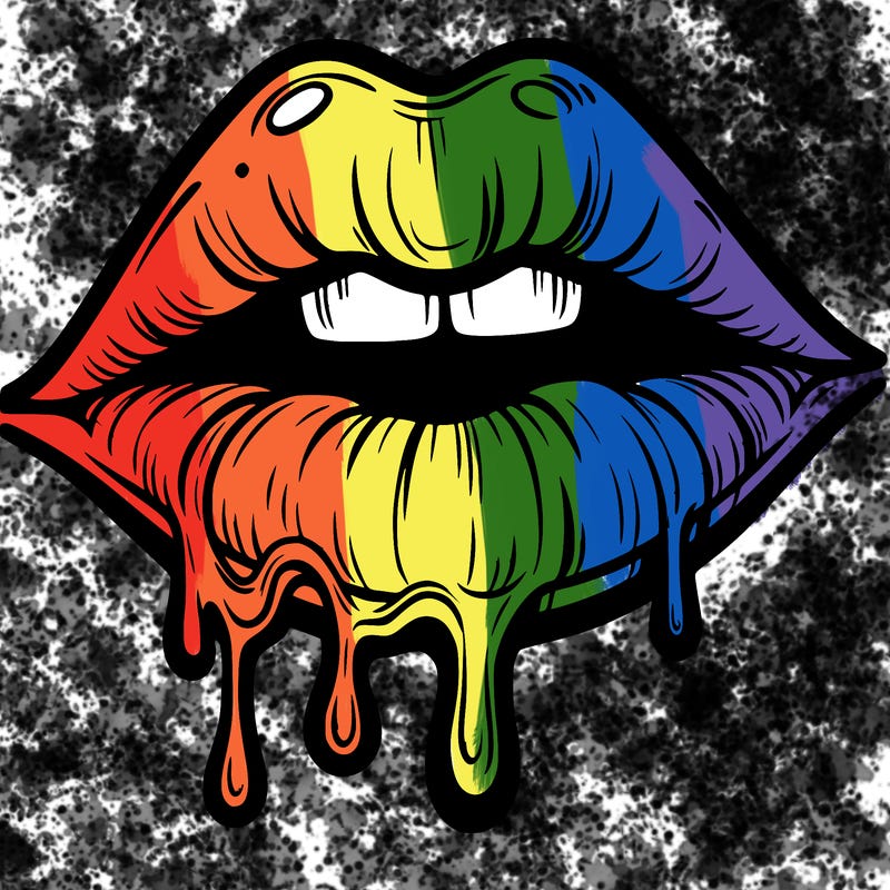 lips that look realistic and drip