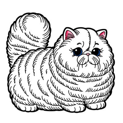 persian fat cat
